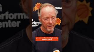 quotGood energy in the buildingquot  Coach Bud on Day 1 of Training Camp shorts  Phoenix Suns [upl. by Nitz]