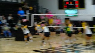 Maryville High School volleyball sweeps Cameron in District Quarterfinals [upl. by Chud945]