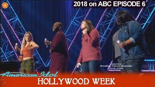 American Idol 2018 Hollywood Week Round 2 Group 1 quotGods Diversity groupquotquot [upl. by Aydin]