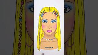 makeup art makeuptutorial drawing shortsmakeup makeb makeupartist amazingmakeupart makeub [upl. by Roose704]