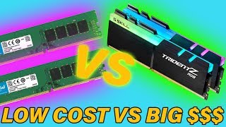 Cheap VS Expensive RAM DOES IT MATTER [upl. by Garth252]