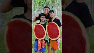 Watermelon Red Jelly Making In Village [upl. by Casilda102]