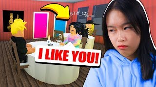 He is DATING Leos EX GIRLFRIEND Roblox Bloxburg Roleplay [upl. by Enyala]