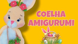 Naninha Coelhinha  Tutorial Amigurumi  1 EN  ptBR [upl. by Ayrotal573]