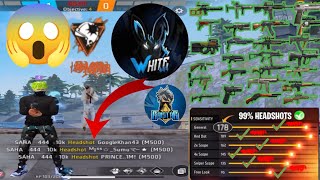 Free Fire Headshot setting 2024 ⚡ Best Sensitivity Settings ⚙️ Sensitivity  Hud Settings Free Fire [upl. by Janelle]