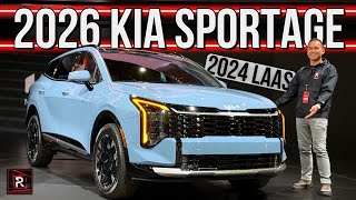 2026 Kia Sportage XLine Hybrid – Redline First Look – 2024 LA Auto Show [upl. by Hcone]