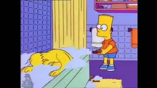 Bart hits Homer with chair  Meme compilation 2 [upl. by Winny]