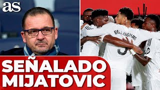 El GRAN SEÑALADO de MIJATOVIC del REAL MADRID tras caer en CHAMPIONS ante el LILLE [upl. by Nomal868]