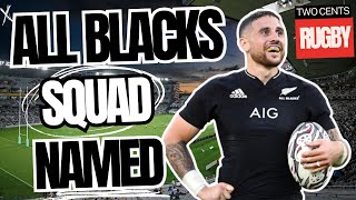 All Blacks Northern Tour 2024 Squad Named  Roigard Back [upl. by Lienahs]