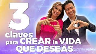 3 claves INFALIBLES para crear la VIDA que DESEAS  Diana Alvarez amp Sergio Villamizar [upl. by Kory]