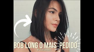 MELHOR CORTE PARA CABELO CACHEADO Corte camadas em casa  por Jessica Melo [upl. by Ehrlich662]