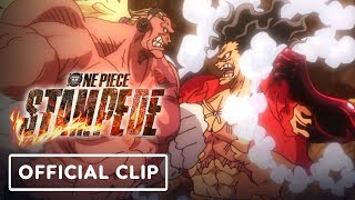 One Piece Stampede  Luffy VS Bullet Fight Exclusive Clip English Subtitles [upl. by Tankoos]