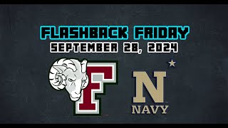 Flashback Friday United States Naval Academy vs Fordham University September 28 2024 [upl. by Tito27]