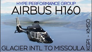 Airbus H160 Flight  Glacier Park Intl to Missoula  KGPI to KMSO h160 msfs2020 airbushelicopters [upl. by Niwrek51]