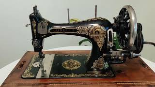 Bernhard Stoewer VS2 Serata Hand Crank Sewing Machine [upl. by Barvick862]