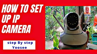 How to set up cctv IP camera ll using yoosee app full and step by step tagalog [upl. by Heber261]