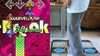 DDRStepMania  Darwin  On The Break boss song  Difficult on foam mat [upl. by Claudia238]