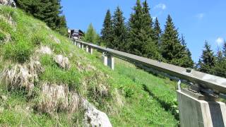 Standseilbahn 399201 Bettmeralp Alpmatten Talfahrt  Funicular [upl. by Ailedamla]