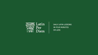 LatinPerDiem Latin Lessons Vergil Eclogue 11 [upl. by Atilrahc]