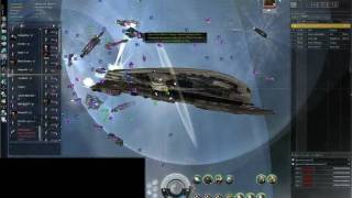 EVE online Rebellion killing Mothership Aeon [upl. by Icnan]