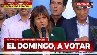 Bullrich quotKicillof dejó la deuda más importante del último tiempoquot [upl. by Elleniad828]