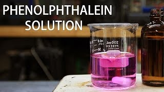 How to make a Phenolphthalein Indicator Solution 005wt [upl. by Worthington]