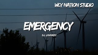 DJ Johnrey  EMERGENCY Budots Remix Lyrics [upl. by Chura]