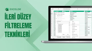 Excelde Filtreleme Nasıl Yapılır İlginç ve Şaşırtıcı Teknikler  EXCEL 751 [upl. by Noside]