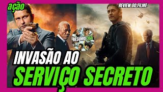 INVASÃO AO SERVIÇO SECRETO 2019 FILME REVIEW COMPLETO AÇÃO Gerard Butler Morgan Freeman 11 8 24 [upl. by Kalvn]