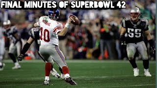 Final 2 Minutes Of Super Bowl 42 [upl. by Leicam]