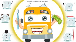 Brush bus  Kids  kids nursery rhymes  MGDvines [upl. by Tterej681]