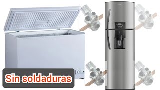 Como recargar un refrigerador y congelador con GAS R134a [upl. by Rivard]