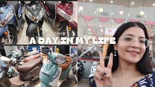 we went to Honda  Suzuki showroom ll day in my life ll poojarawatt vlog happyday [upl. by Orel]