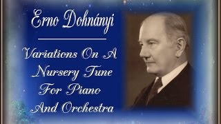 Dohnanyi  Variations on A Nursery Tune [upl. by Lasley]