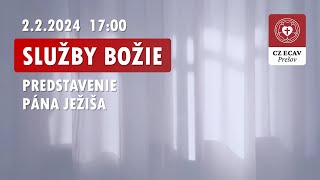 Služby Božie  Predstavenie Pána Ježiša  222024 [upl. by Yelkreb]