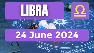 Libra horoscope  Libra Horoscope for Today 24 June 2024 [upl. by Atsira]