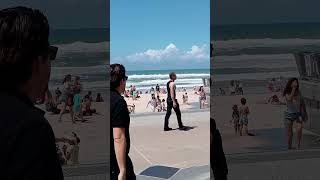 Beach Walking Surfers Paradise Gold Coast 🌴 Australia [upl. by Anairo702]