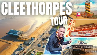 Cleethorpes Seafront Tour In Winter [upl. by Holihs]