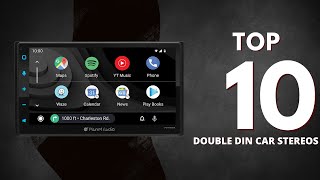 2024s BEST DOUBLE DIN CAR STEREO RECEIVERS TOP 10 DoubleDIN Radio Head Units [upl. by Janiuszck]