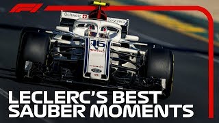 Charles Leclercs Best Bits at Sauber [upl. by Nauaj962]