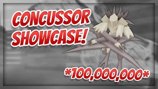 Concussor Showcase  Kagune Special  RoGhoul  Roblox [upl. by Leitnahs]