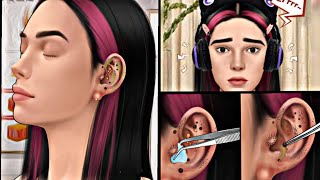 Asmr ear cleaning ll animation ear surgery ll Mr Asmr Think [upl. by Dylan]