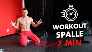 Allenamento Spalle senza attrezzi in casa  Workout pratico di 7 minuti [upl. by Suiravaj560]