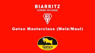 BIARRITZ OLYMPIQUE RUGBY MASTERCLASS GETXO [upl. by Soni]