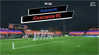 FC 25 GAMEPLAY FULL II Suwon FC vs Gangwon FC II PC II [upl. by Tedder301]