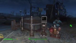 JuryRigged Eyebot Pod Fallout 4  Automatron DLC [upl. by Hildagarde]