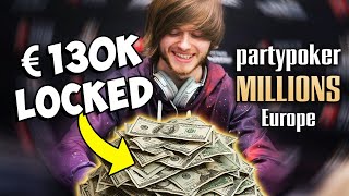 LOCKED UP €130000 but PLAYING for €1000000  Poker vlog [upl. by Anigue403]