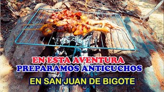 DESPUES DE VISITAR EL HELIPUERTO preparamos nuestros anticuchos en San Juan de Bigote [upl. by Sue]