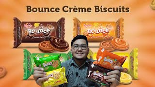 Sunfeast Bounce Biscuit  Bounce Orange  Bounce Elaichi  Bounce Chocolate  Bounce Pineapple [upl. by Adala]