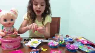 Baby alive festa dos doces para minha parte 1 [upl. by Akemahs]